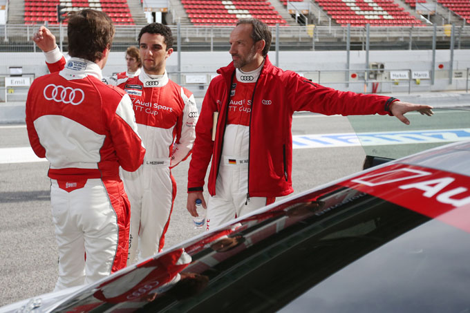 AUDI TT Loris Hezemans Barcelona